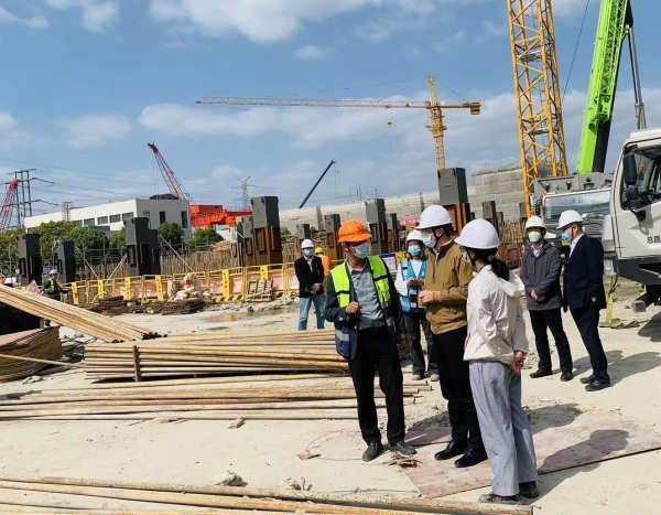 上海高研院开展基建施工项目安全专项检查